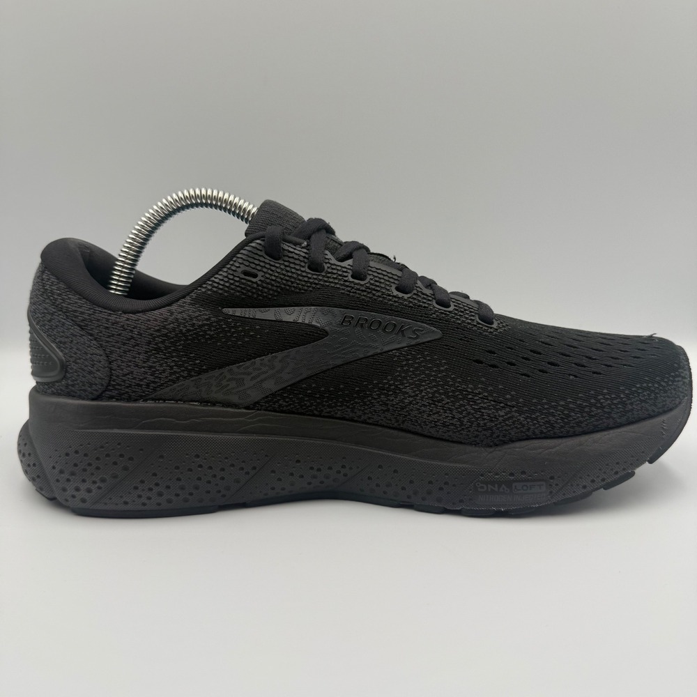Brooks Ghost 16 Women's Size 10 Black Running Shoes DNA LOFT v3 Cushion Sneakers - Picture 4 of 10